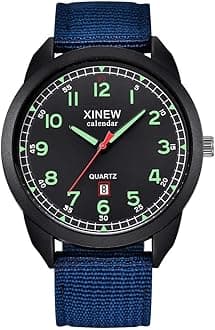 Quartz Nylon Quartz Men's Wrist Waterproof Analog Watch Date Watches Men's Watch Watch Jewelry for Father Valentine's Day Easter