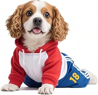 Chucky Deadly Pet Dog Costume Halloween Clothes Wig and Knife Novelty Funny Scary Props Outfit Apparel Accessories(Small, pet Costume)