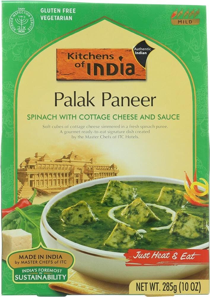 ENTRE RTE PALAK PANEER SCE SPN