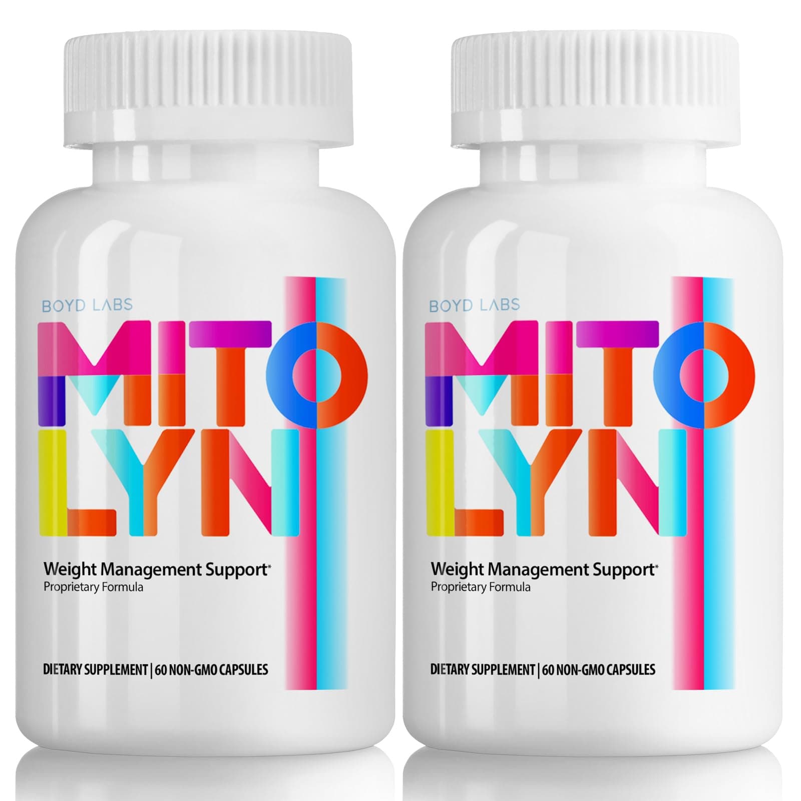 (2 Pack) Mitolyn Capsules, Mitolyn Advanced Formula Pills, Mitolyn Keto Support Supplement - Advanced Formula Vitamin - Natural Mito Lyn Supplement - Mitolyn Max Strength (120 Capsules)
