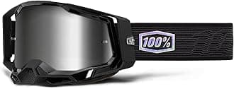 100% RACECRAFT 2 Riding Glass Goggle Topo - Mirror Silver Lens