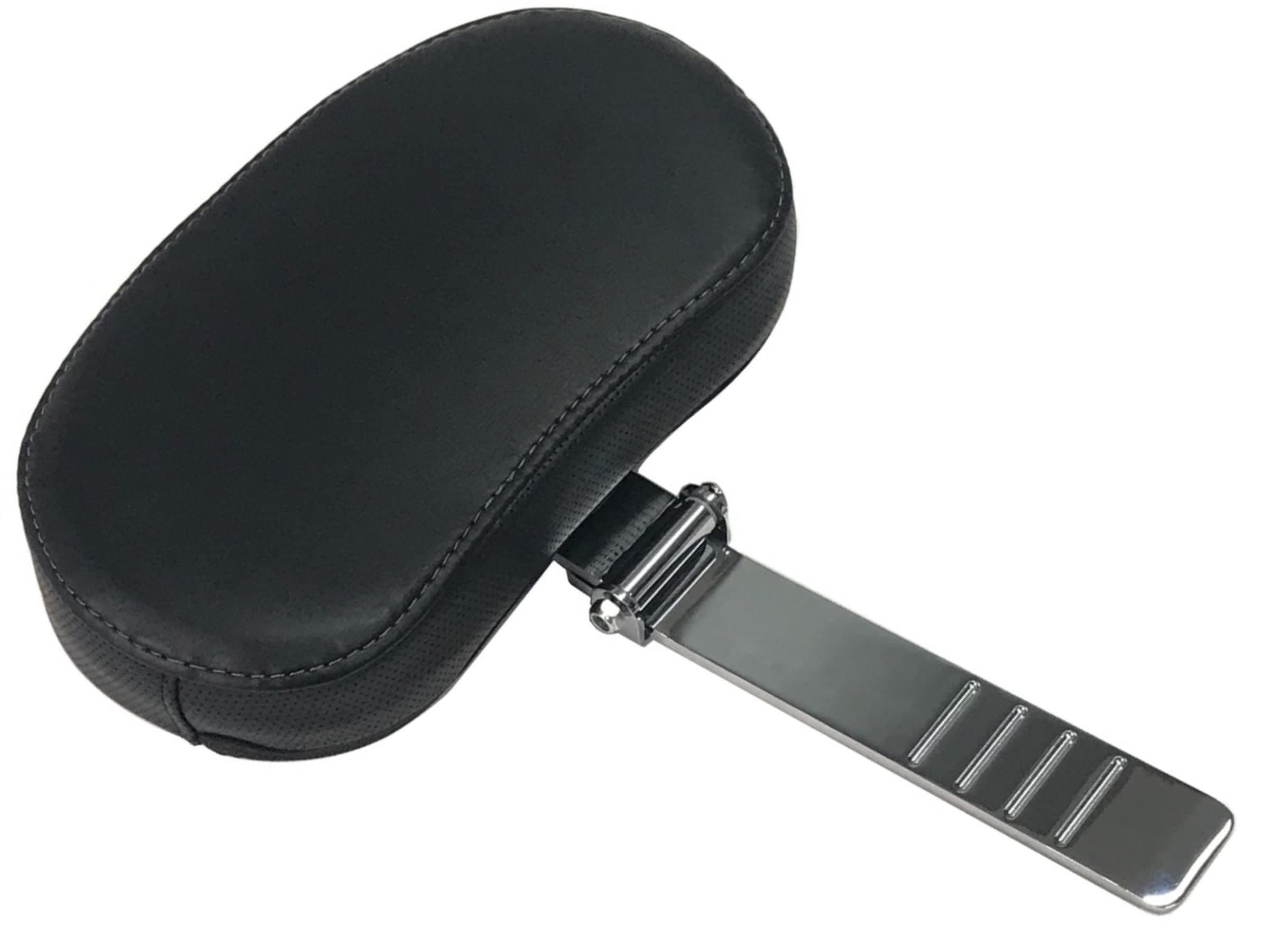 Black Smooth Dark Stitch Driver Rider Backrest 2014-2025 Indian Motorcycles Challenger Chieftain Elite Chief Classic Vintage Springfield Roadmaster Horse # 2879542-VBA Limited Motorcycle Riders Bobber