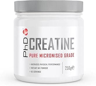 Nutrition 100% Micronised Creatine Monohydrate Powder | Improved Strength and Performance During Exercise, 250g