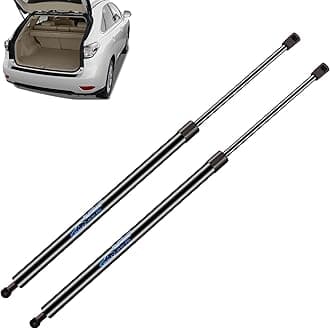 689600E030 Rear Hatch Struts for Lexus RX350/RX450h 2010-2015, Sport Utility with Power Liftgate Car Tailgate Liftgate Trunk Struts Lift Support Replace for 6756, PM3066, 689500E030, 2Pcs