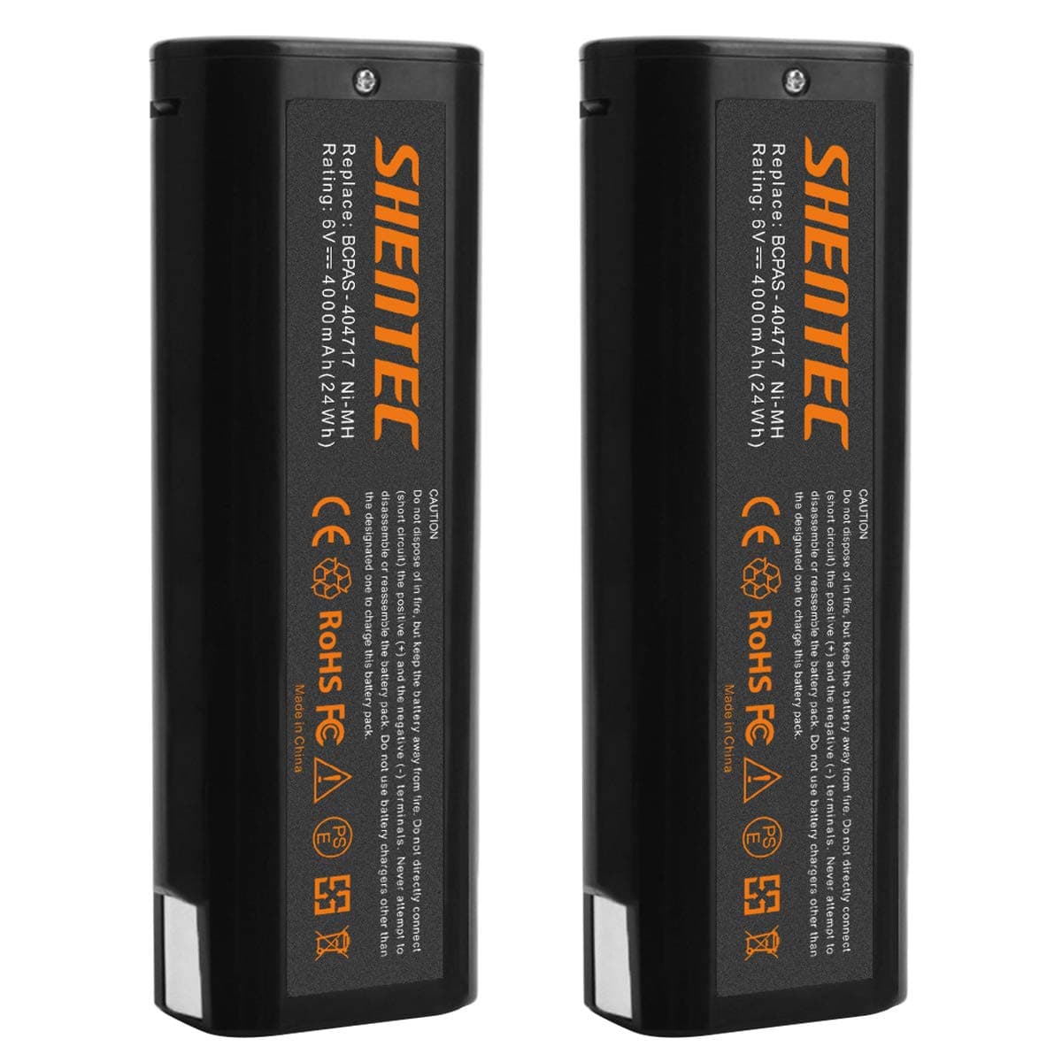 Shentec 2-Pack 4000mAh 6V Battery Compatible with Paslode 404717