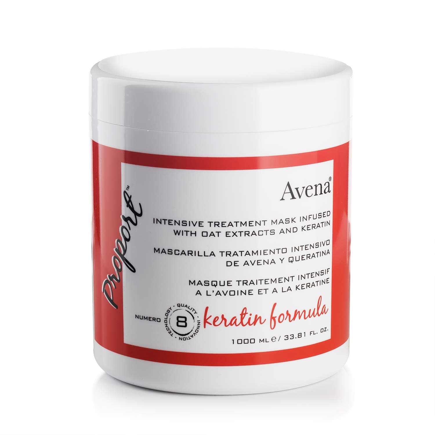 Oat Extracts & Keratin Intensive Treatment Mask, 33.8 Fl Oz