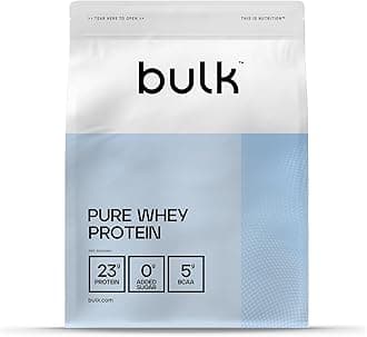 Pure Whey Protein Powder,Unflavoured,23g Protein and 5g BCAAs per Scoop,Whey Concentrate Shake,Low Sugar,Supports Muscle Growth and Repair,Smooth Mixing,Vegetarian,500g