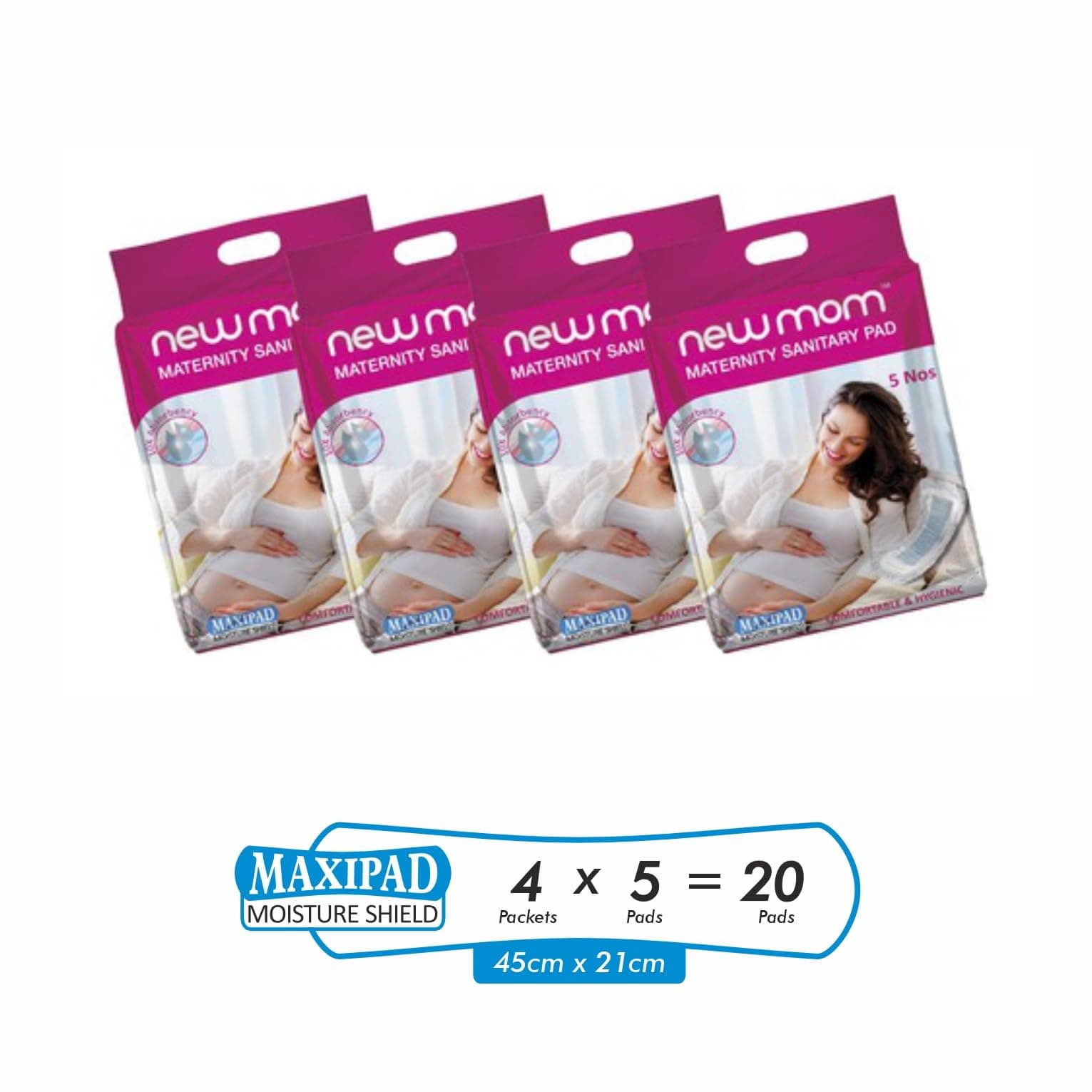 Dynamnic Mom Maternity Pads (Pack of 20)