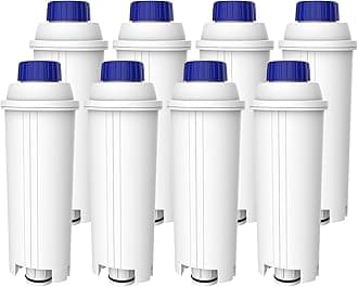 Coffee Filter, Replacement for De'Longhi® Water Filter DLSC002, ECAM, Eletta, Dinamica, Magnifica, ETAM Autentica and Different Model of Esam, TÜV SÜD Certified (8)