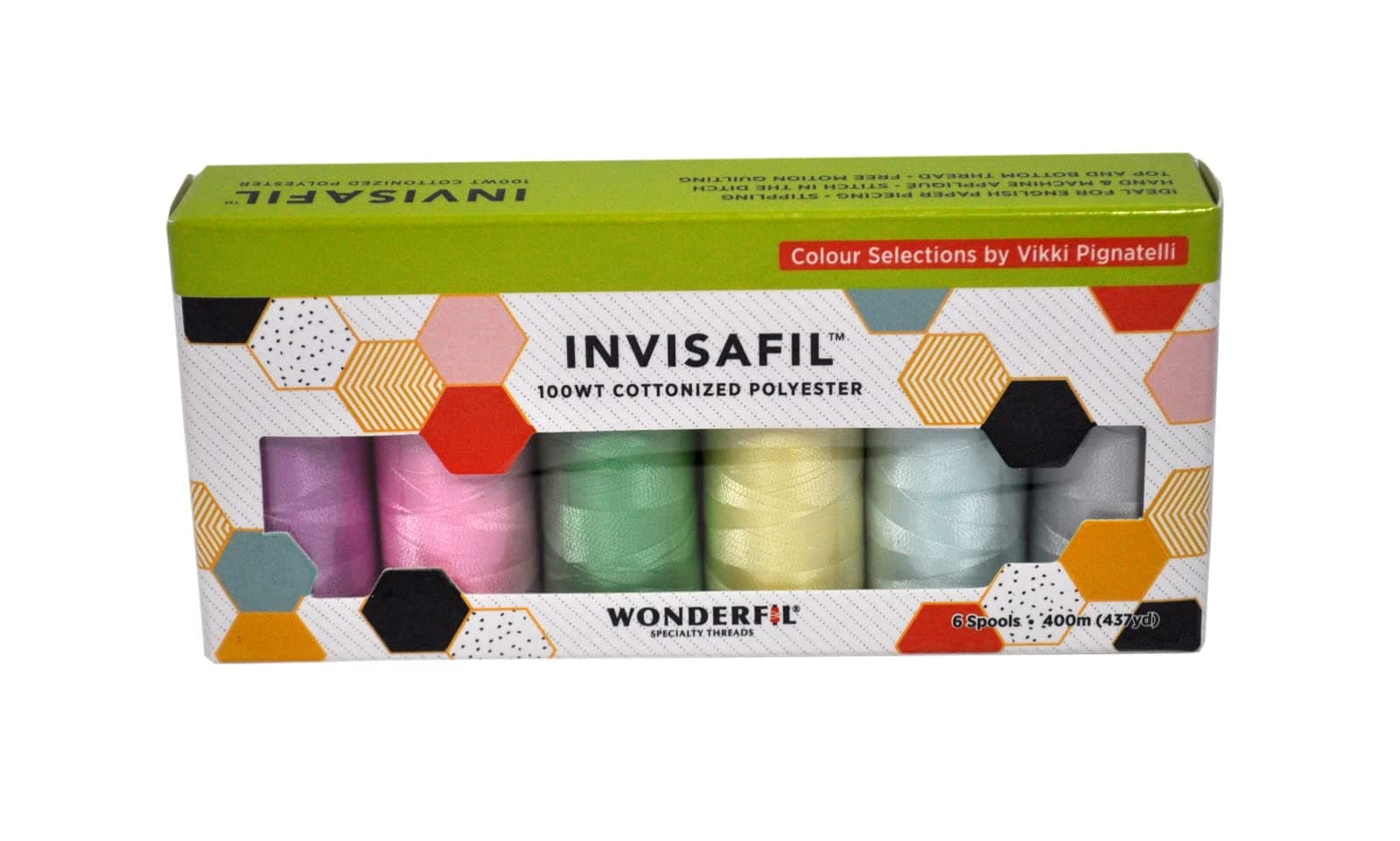 WonderFil Specialty Threads Invisafil Thread Mini-Packs (B006)