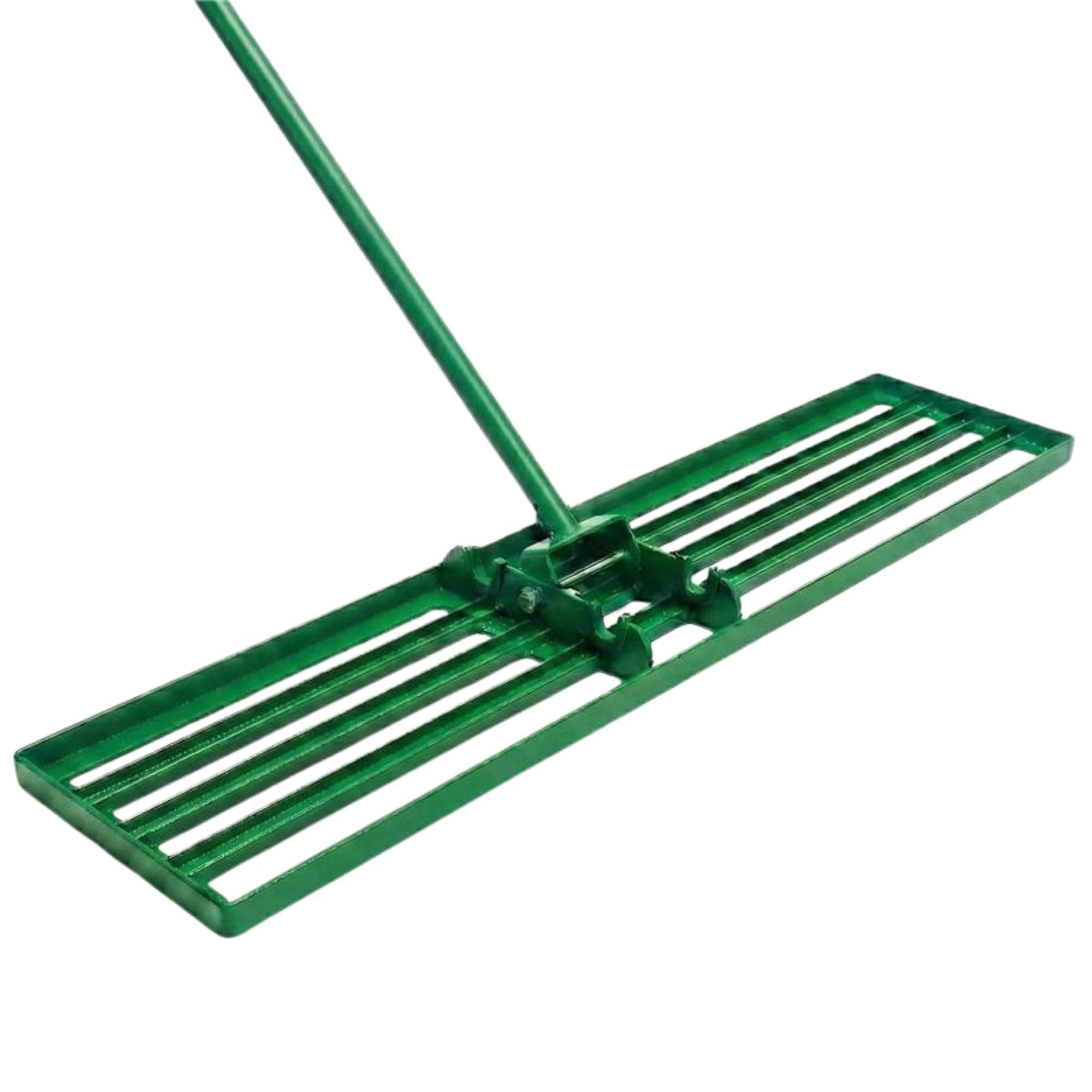 Lawn Leveling Rake – 36" Steel Handle Yard Leveler, Lawn Level Tool for Creating a Flat Surface - Works for Soil, Dirt, Topdressing, and Ground