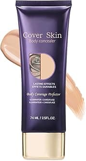 All over Complexion Perfector,Body Coverage Perfector,Tattoo Cover up Makeup Waterproof,Transfer-Resistant Body Makeup,Long Last Body Foundation (1pcs)