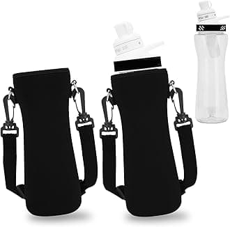 2 Pcs Neoprene Insulated Bottle Sleeves - Compatible with 22oz Cirkul Bottles, Retains Temperature for Plastic & Stainless Steel Bottles