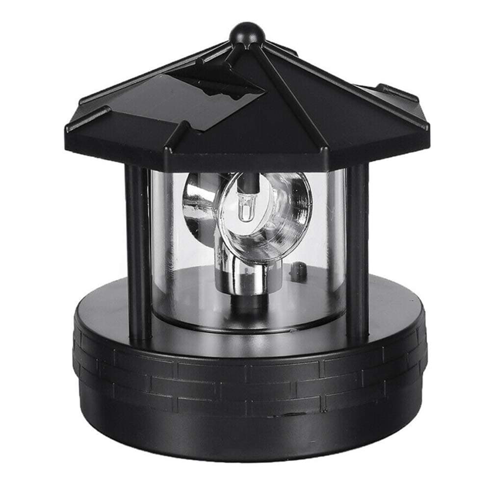 Garden Solar Lights, Outdoor LED Solar Lighthouse, Durable Rotatable Waterproof Solar Lights for Pathway Free Size