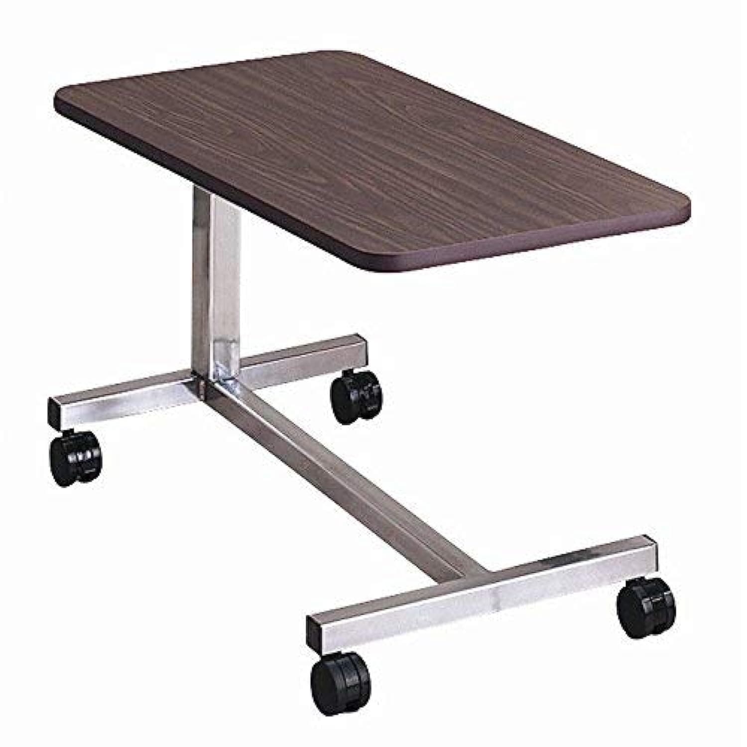 Overbed Non-Tilt Computer Hospital Bed Tray Bedside Tray Table:New by WW shop