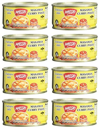 Thai Masaman Curry Paste - 4 Oz (Pack of 8)