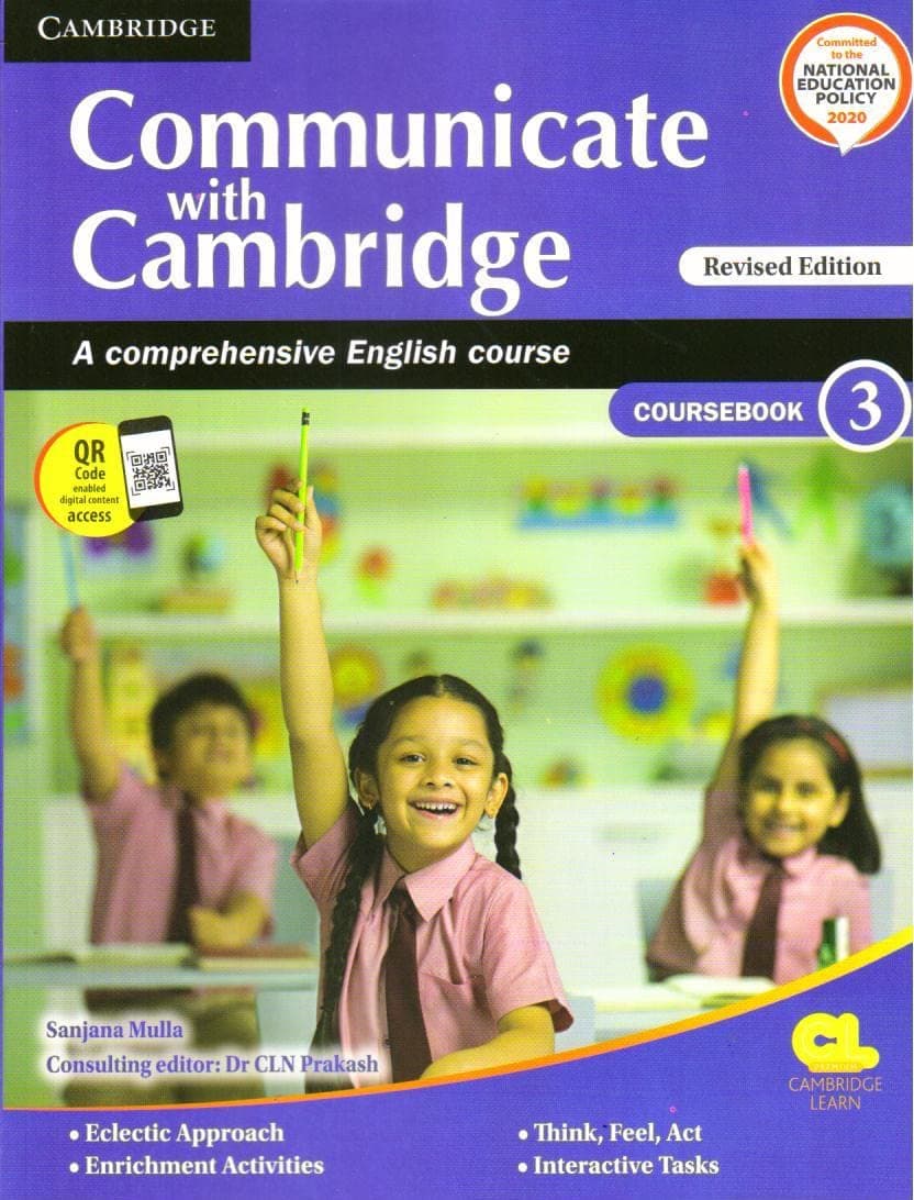 Communicate with Cambridge A Comprehensive English Course SB 3 with poster