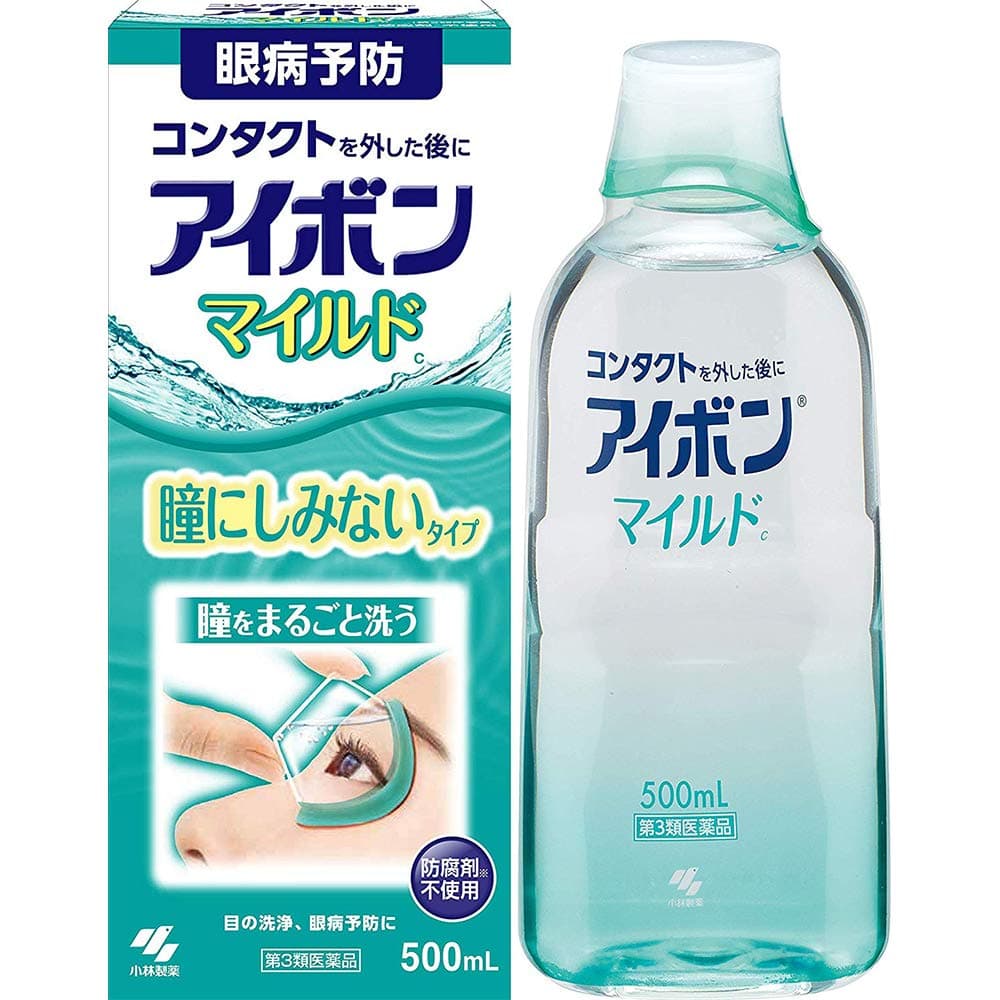 Kobayashi Pharmaceutical Eyebon Eye Wash 500ml - Mild