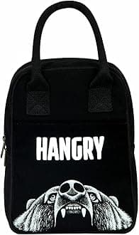 Lunch Bags for Women & Men, Insulated Lunch Bag for Kids, Tiffin Bag for Women with Bottle Holder & Pocket