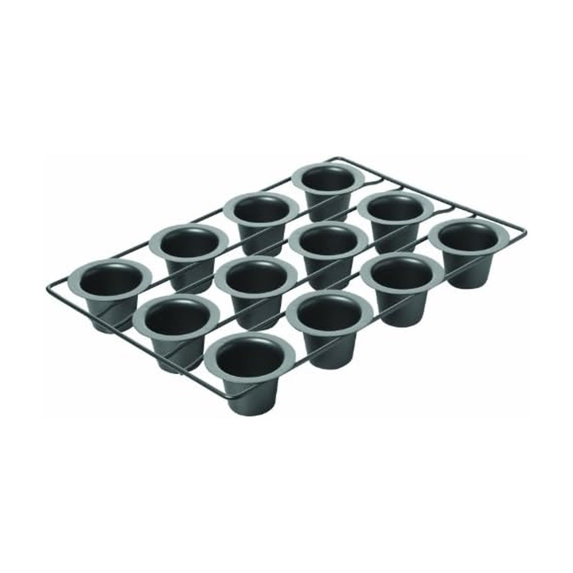 26121 Professional 12-Cup Non-Stick Mini-Popover Pan, 16-Inch-by-10.75-Inch