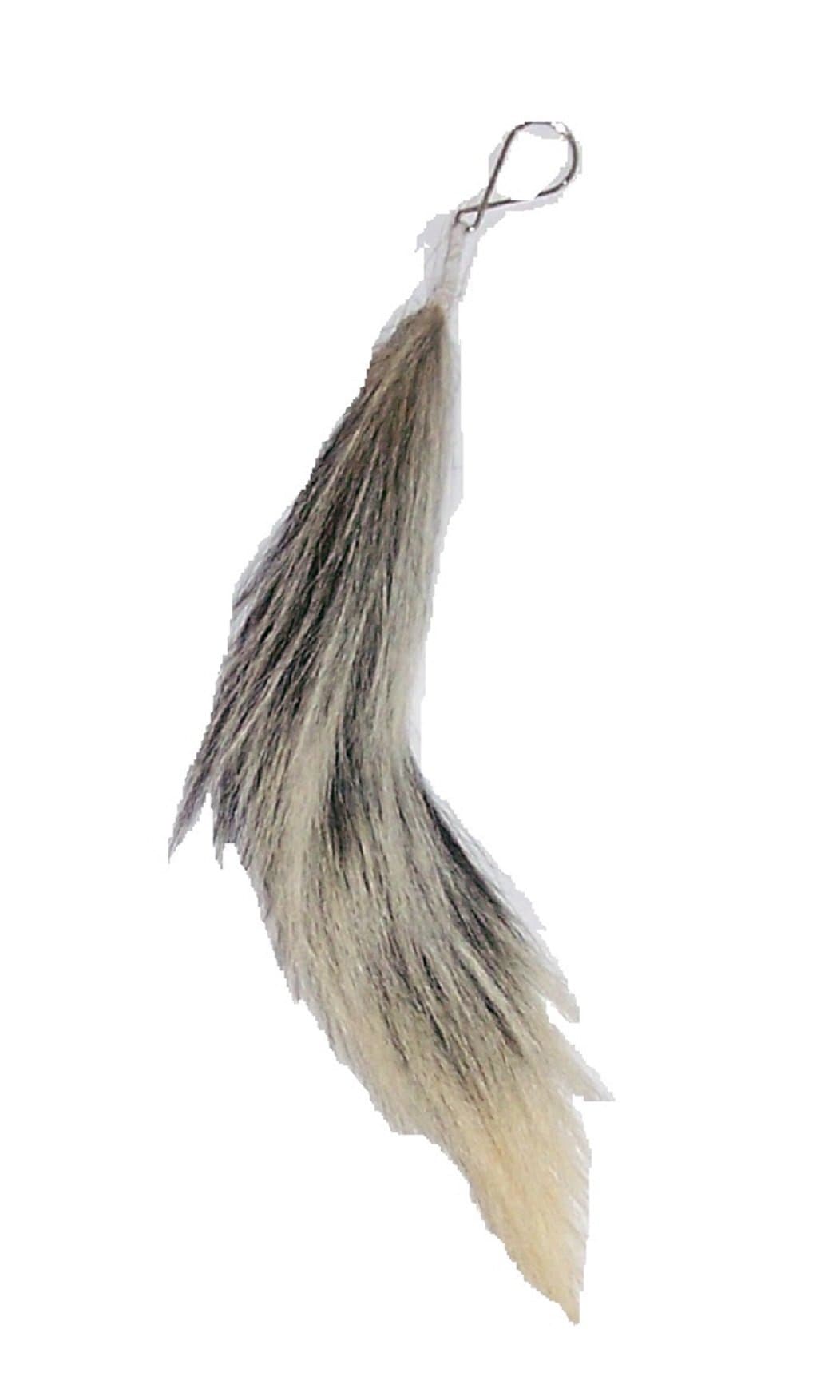 Skunk Tail Keychain - Real Fur Fashion Accessory