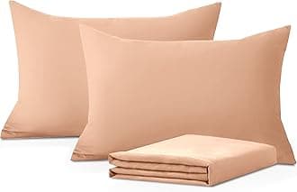 Moonlight Bedding Pillow Cases 2 Pack – Peach Pillowcases Envelope Closure Super Soft Brushed Microfiber Standard House Wife Pillow Covers, (50 X 75 CM)