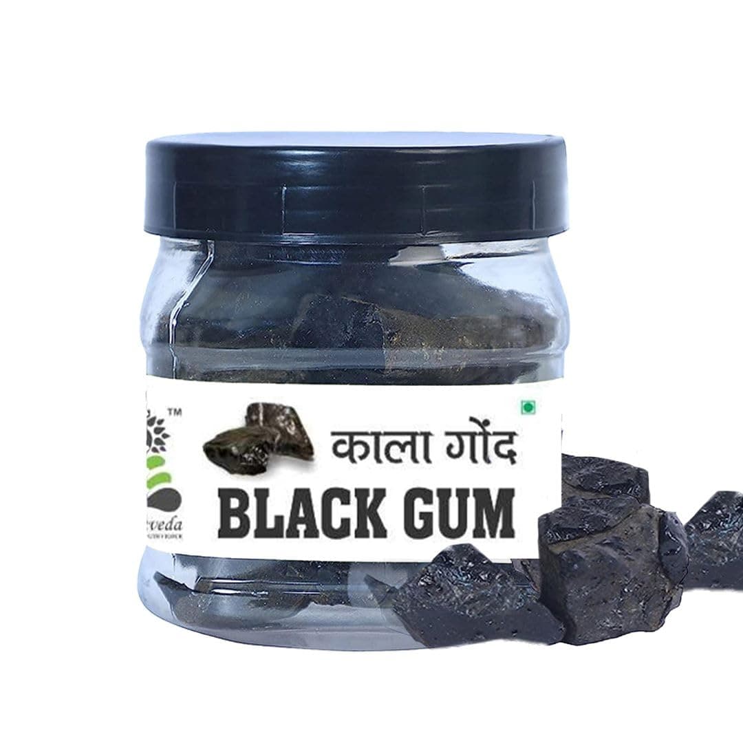 Herbaveda - Kala gond | Gond Siyah | Good for Joints | - (100g) Lab Certified