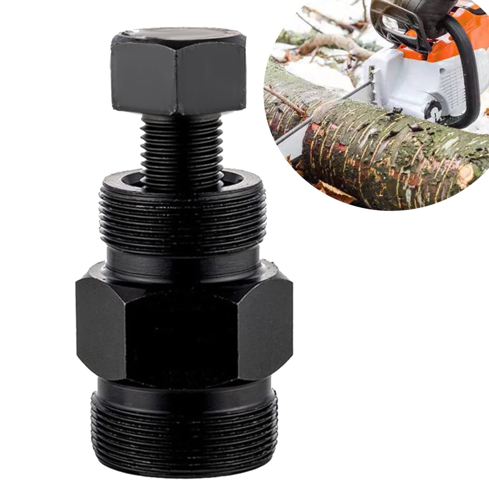 WINTOWIN Flywheel Puller Chainsaw Repair Kit 22mm & 26mm Thread for Stihl 026 036 046 066 MS440 045 046 MS460 MS280 Chainsaw 1110 890 4500 Flywheel Puller Removal Tool