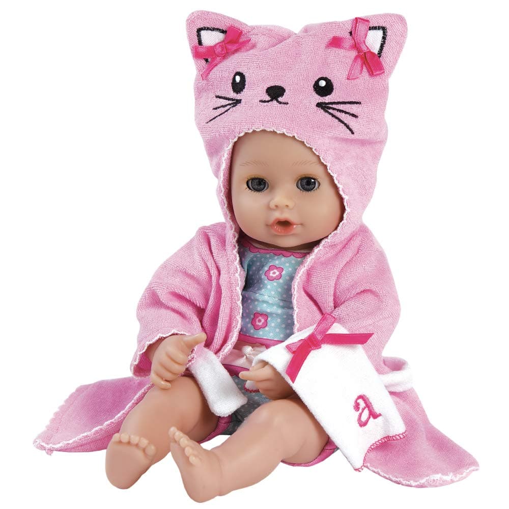 Toizz 20253014 33 cm Adora Bath Time Babies Kitty Doll