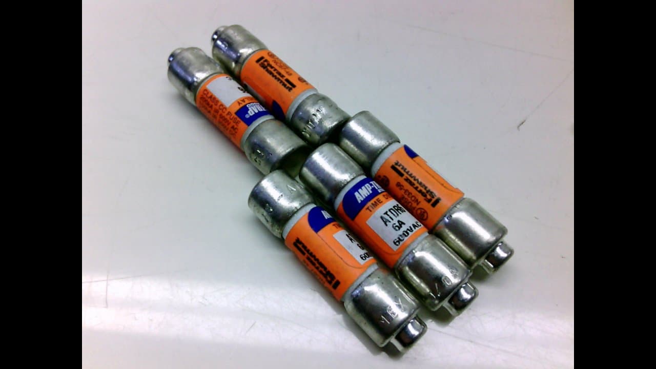 Ferraz Shawmut Atdr6 ATDR-6 ATDR 6 - Pack Of 5 - Time Delay 6A Fuse