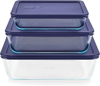 Simply Store Food Storage Set, 6pc, Clear