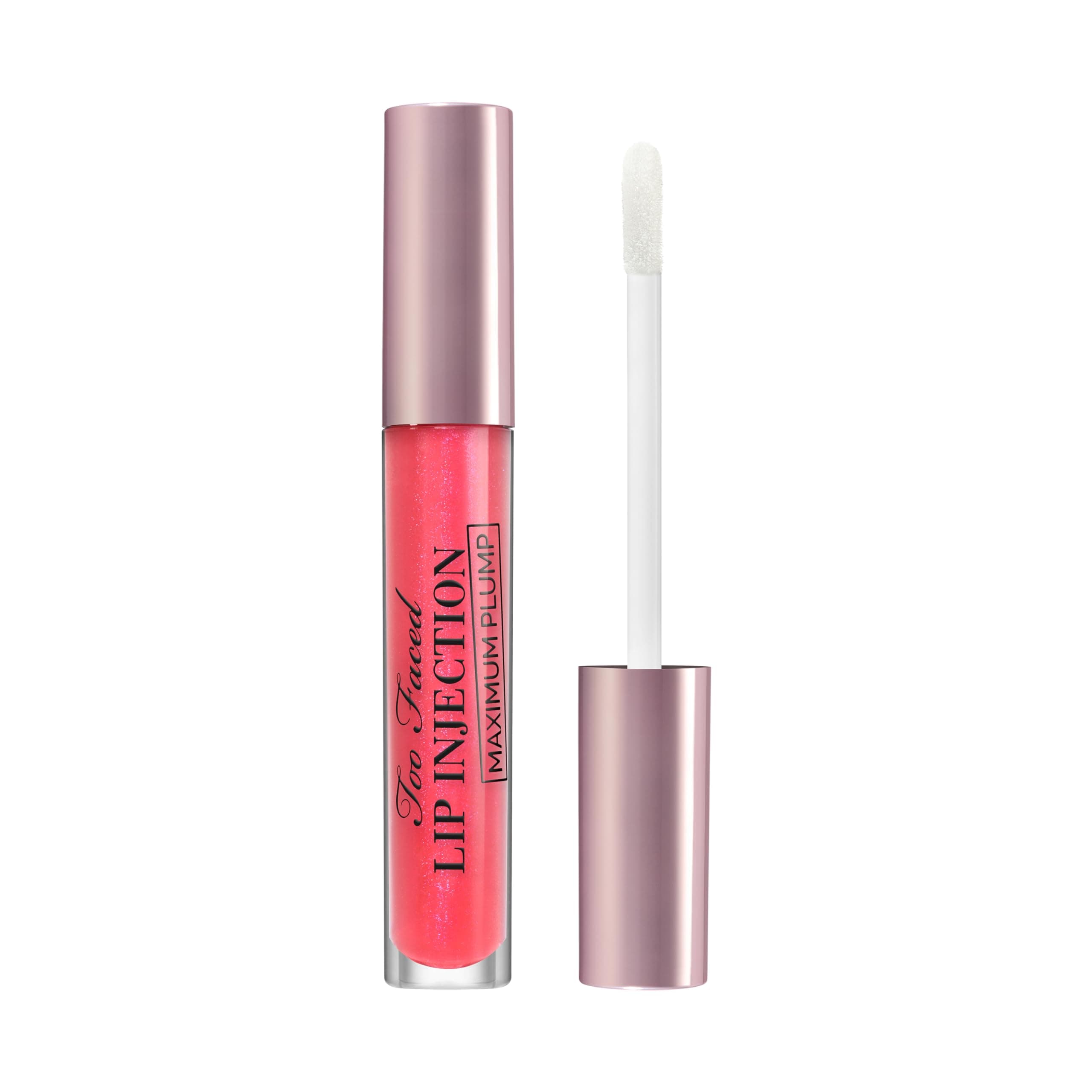 Too Faced Lip Injection Maximum Plump Extra Strength Lip Plumper Gloss | Hydrating + Plumping, 4.1ml