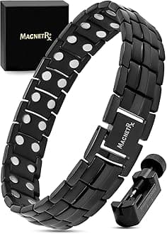 MagnetRX Men's Ultra Strength Magnetic Bracelet (Classic)