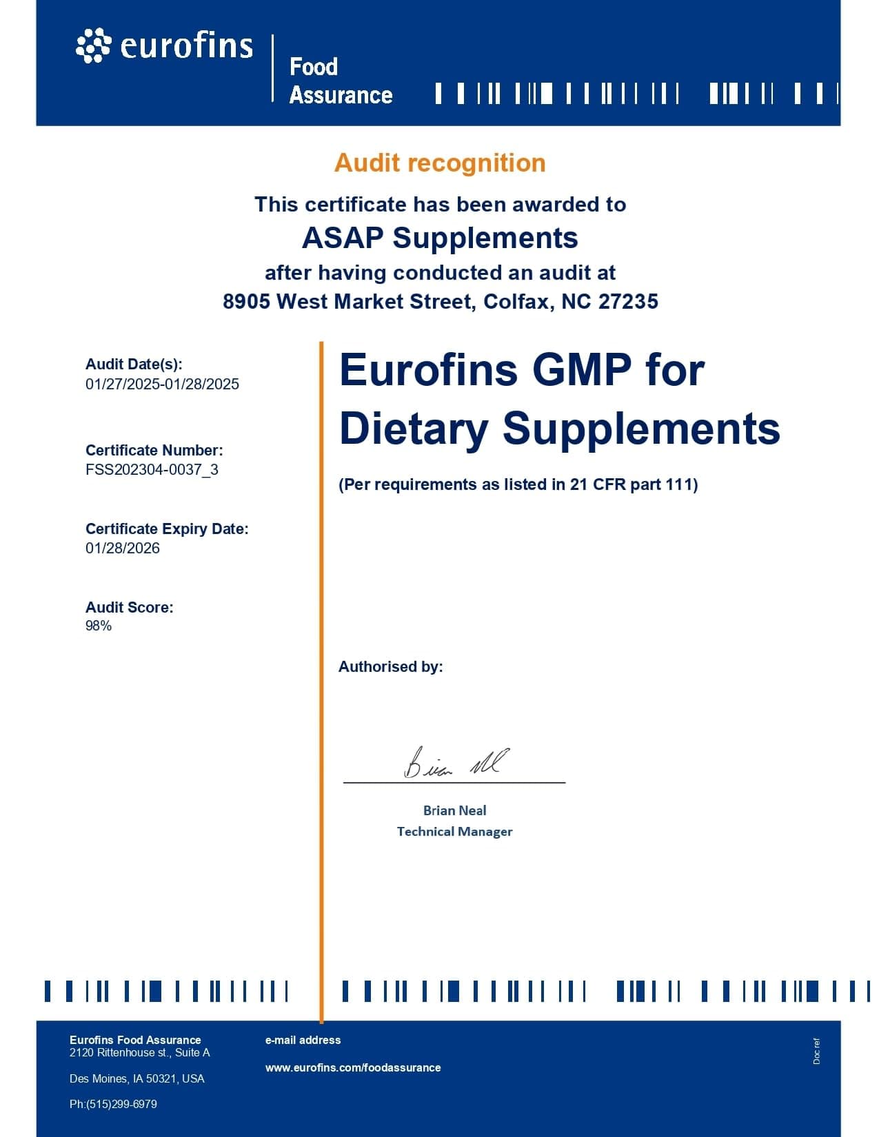 Absonutrix Activated and Stabilized Sulforaphane, 20 mg, 200 Servings, Helps Cognitive Function, Helps Slow Down Aging, Third Party Tested, Easy Absorption, GMP-Certified, Non-GMO, Made in USA,