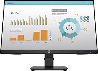 HP P24 G4 23.8" Full HD LCD Monitor - 16:9-24" Class - in-Plane Switching (IPS) Technology - 1920 x 1080-250 Nit Typical - 5 ms GTG (OD) - 60 Hz Refresh Rate - HDMI - VGA - DisplayPort