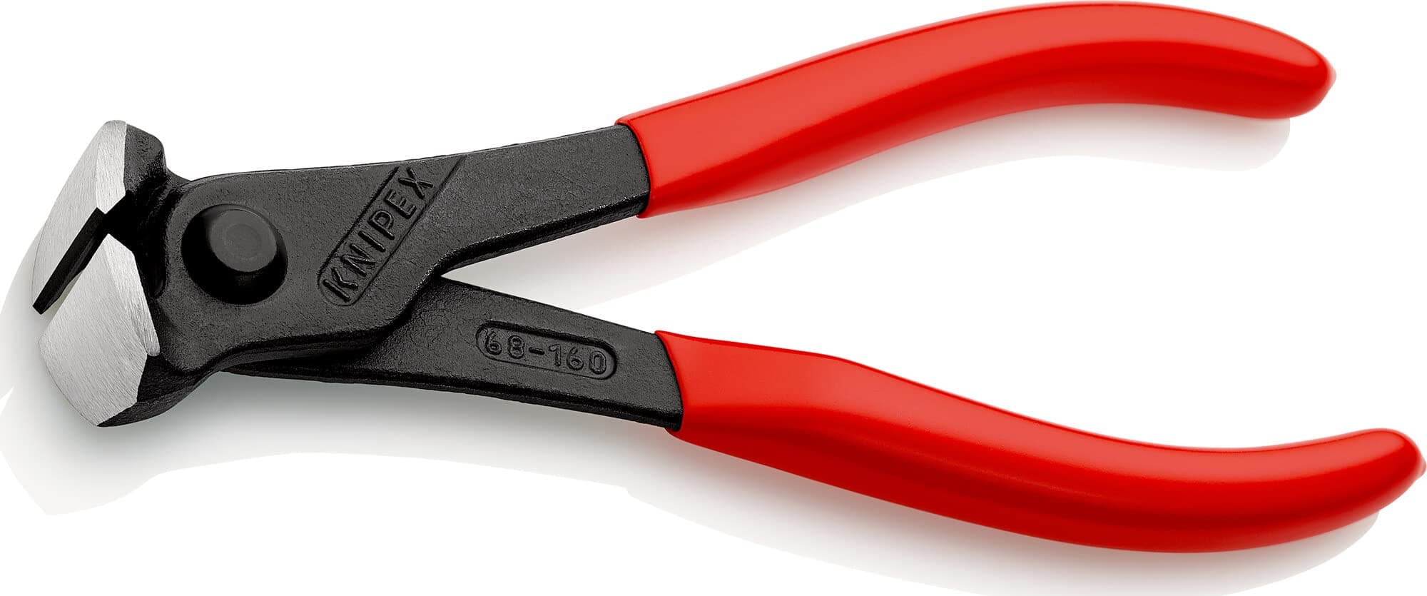 Knipex 68 01 160 Sb End CuttingNipper Black AtRAMentized Plastic Coated mm (Blister Packed)