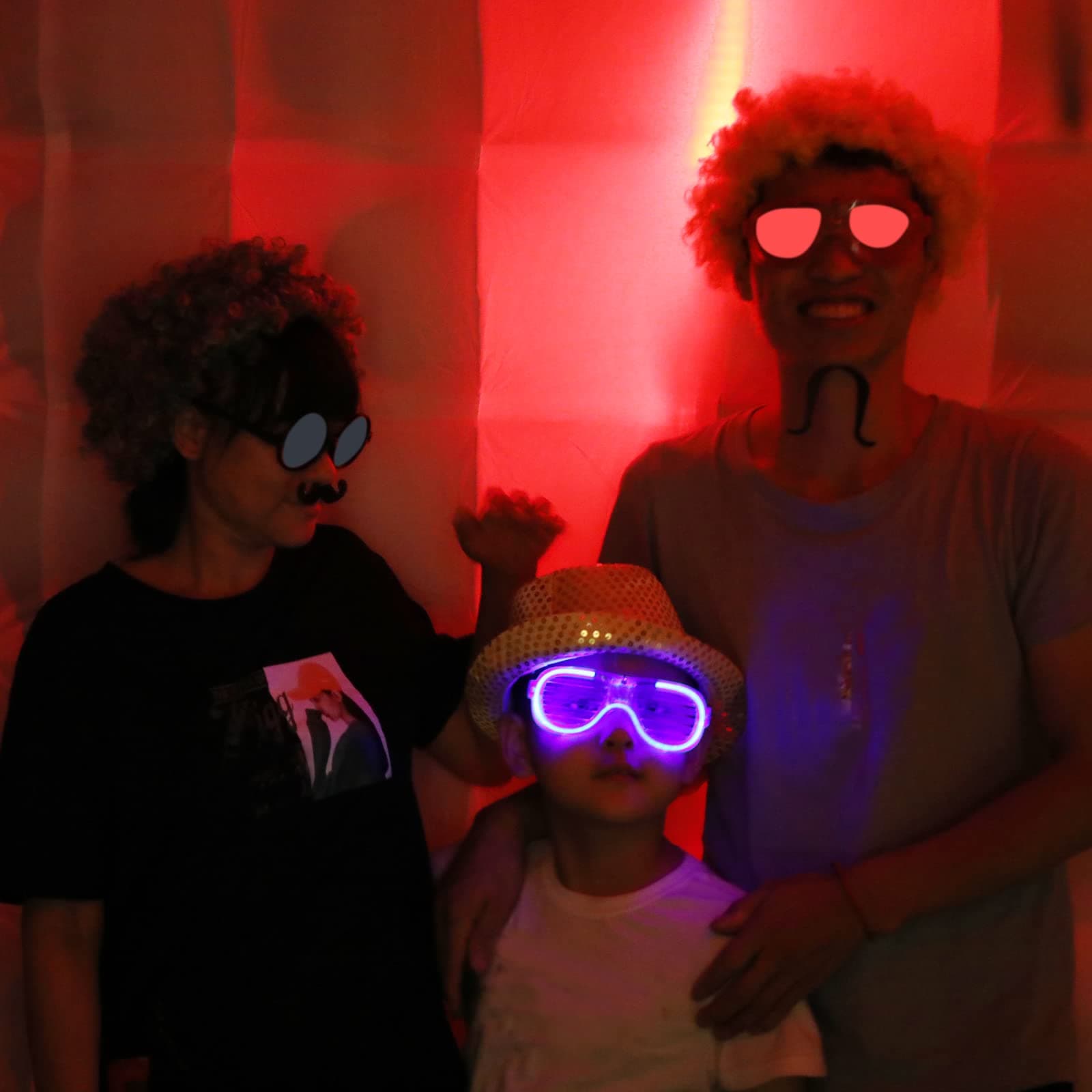 Staelea Inflatable Photo Booth(Black and White, Two Doors, 9.2X 9.2X 9.2ft), Tent with Air Blower, for Wedding Party Commercial Lease Exhibition Display