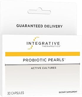 Probiotic Pearls - Daily Digestive Supplement for Gut Health Support* - Probiotic Capsules for Immune Health Support* - Soy-Free - 30 Count (30 Servings)
