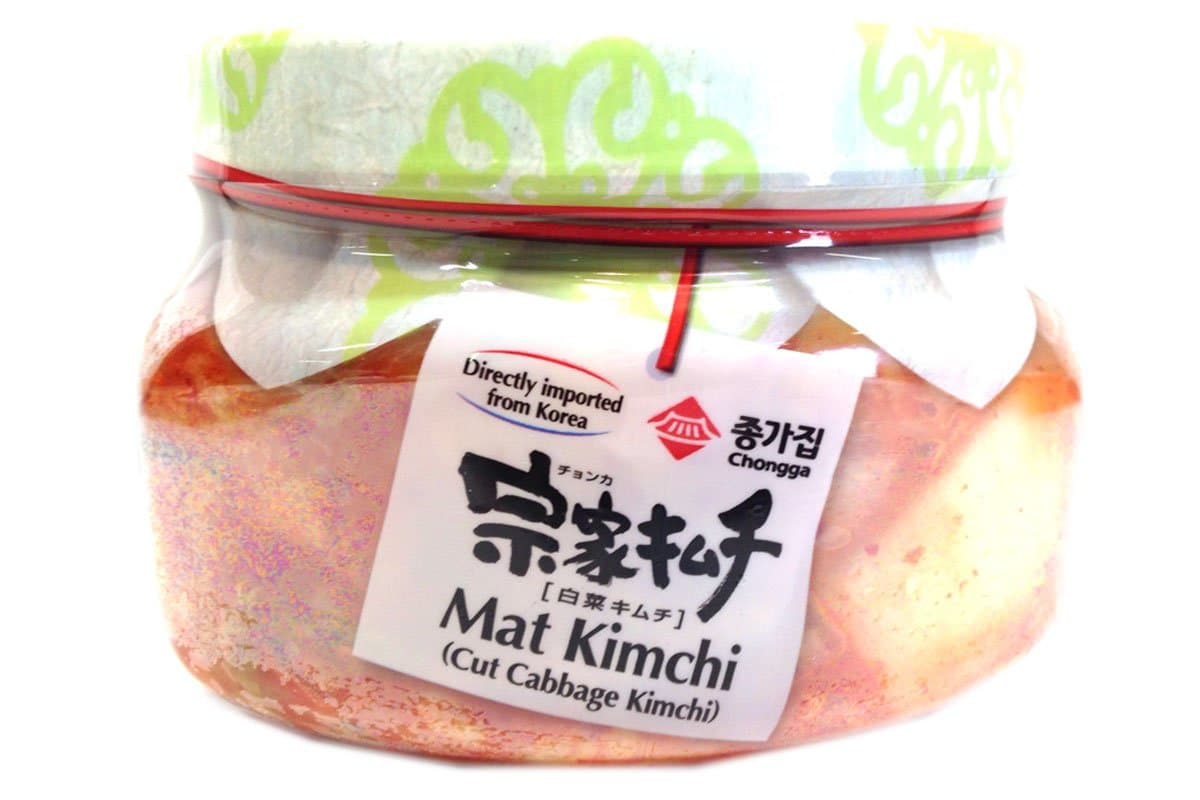 Chongga Mat Kimchi (Cut Cabbage Kimchi) In Jar 400g
