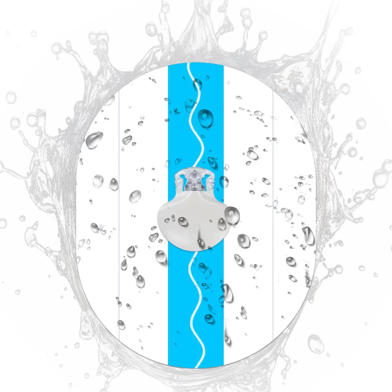 20 Pack for Medtronic Sensor Patches,Waterproof Guardian 4 Sensor Cover Patch,Easy to Use Pre-Cut CGM Sensor Patches Protect Your Sensors Continuously for 7 Days Long Stay