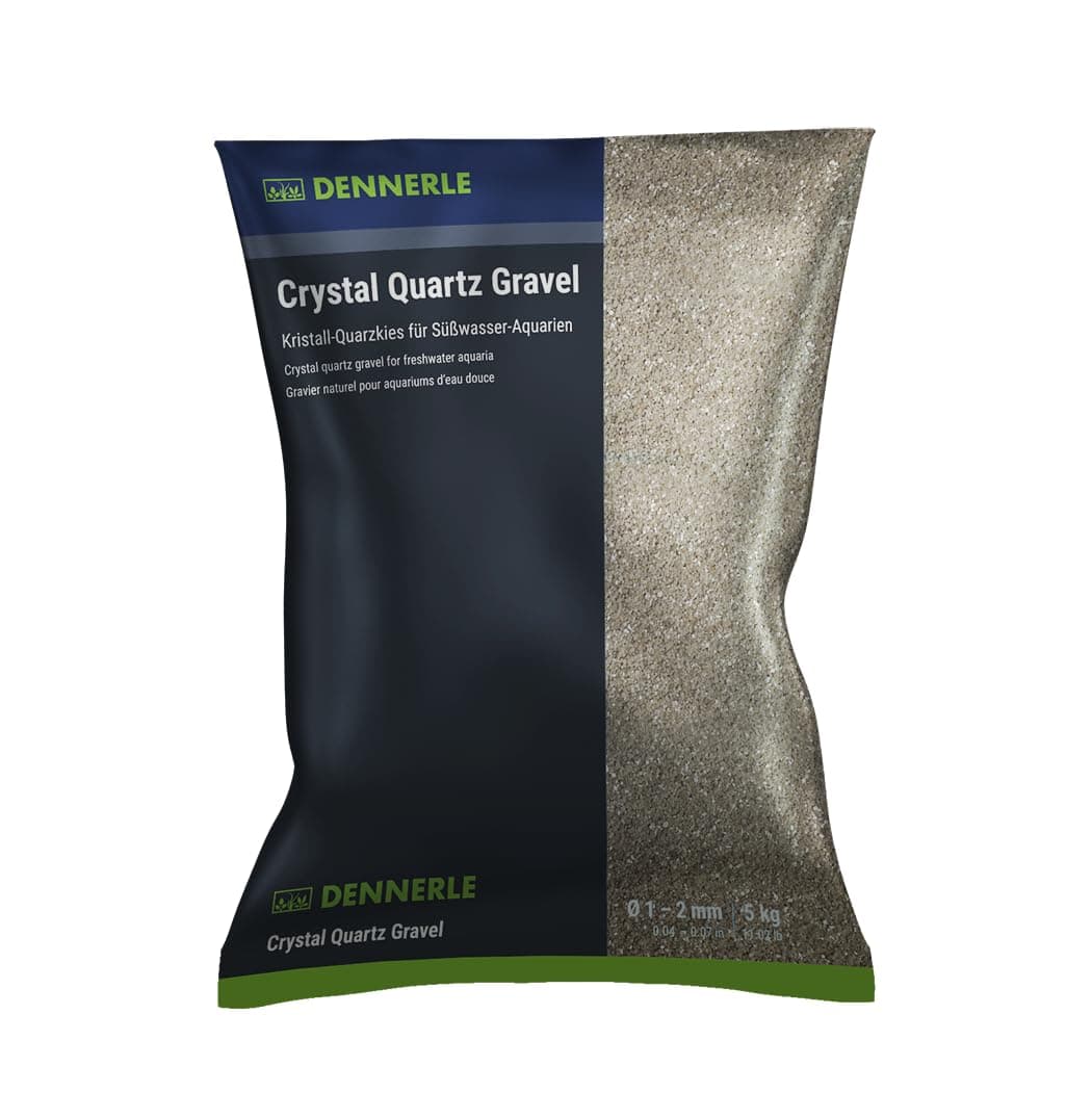 Dennerle Crystal quartz gravel natural white