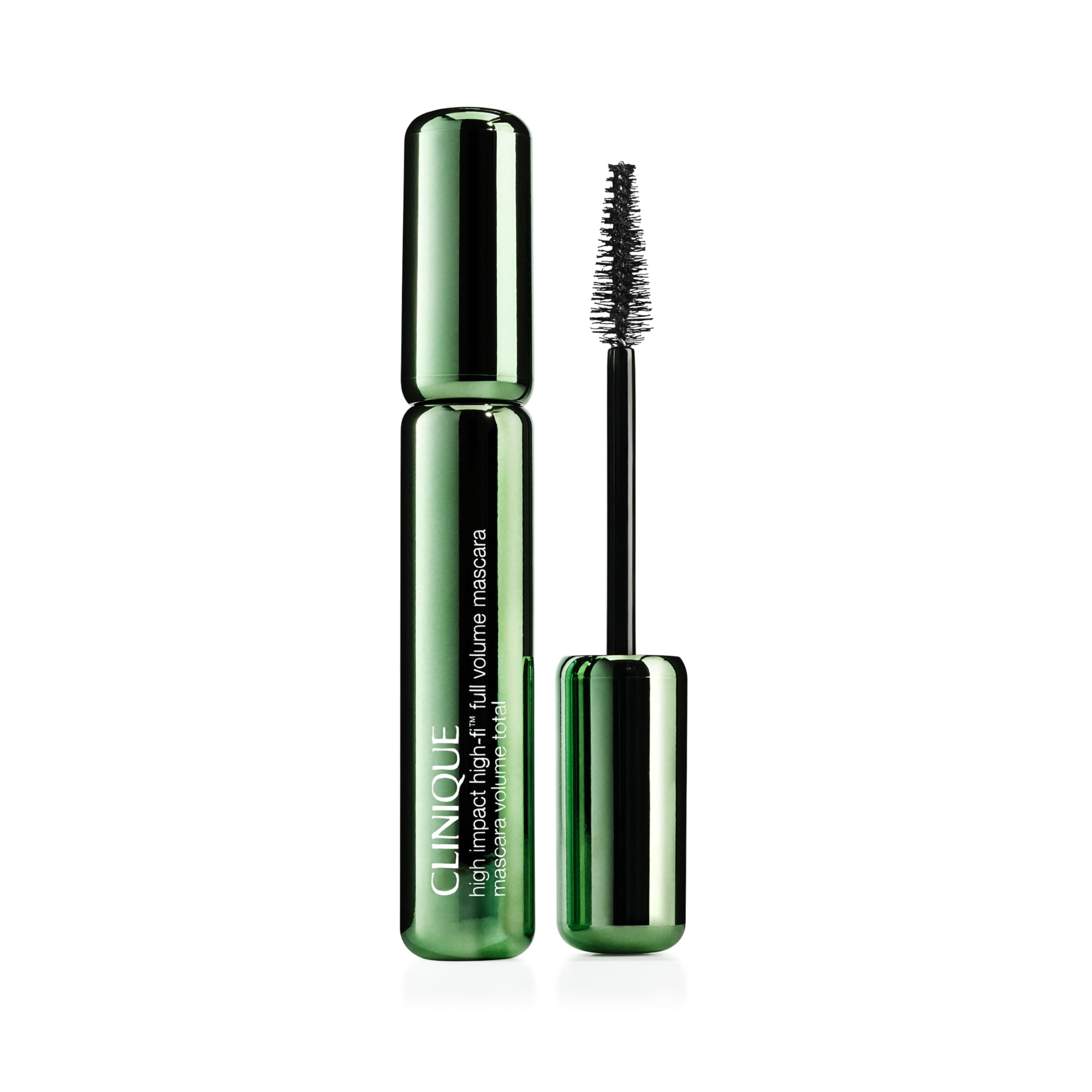- Clinique High Impact High-Fi Full Volume Mascara | Volume, Length, Non-Clumping, Smudge-Proof + Safe For Sensitive Eyes, Black/Brown
