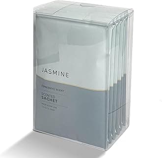 Expressive Scent – Home Fragrance Aromatic Sachets: Premium Long-Lasting Aroma, for Drawers Dressers Closets Car Kitchen, Jasmine