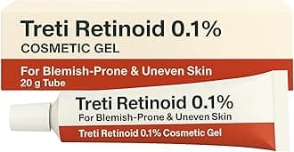 Retinol 0.1% Topical Gel – For Blemish-Prone & Uneven Skin – Advanced Smoothing & Texture-Refining Formula – 20g Tube