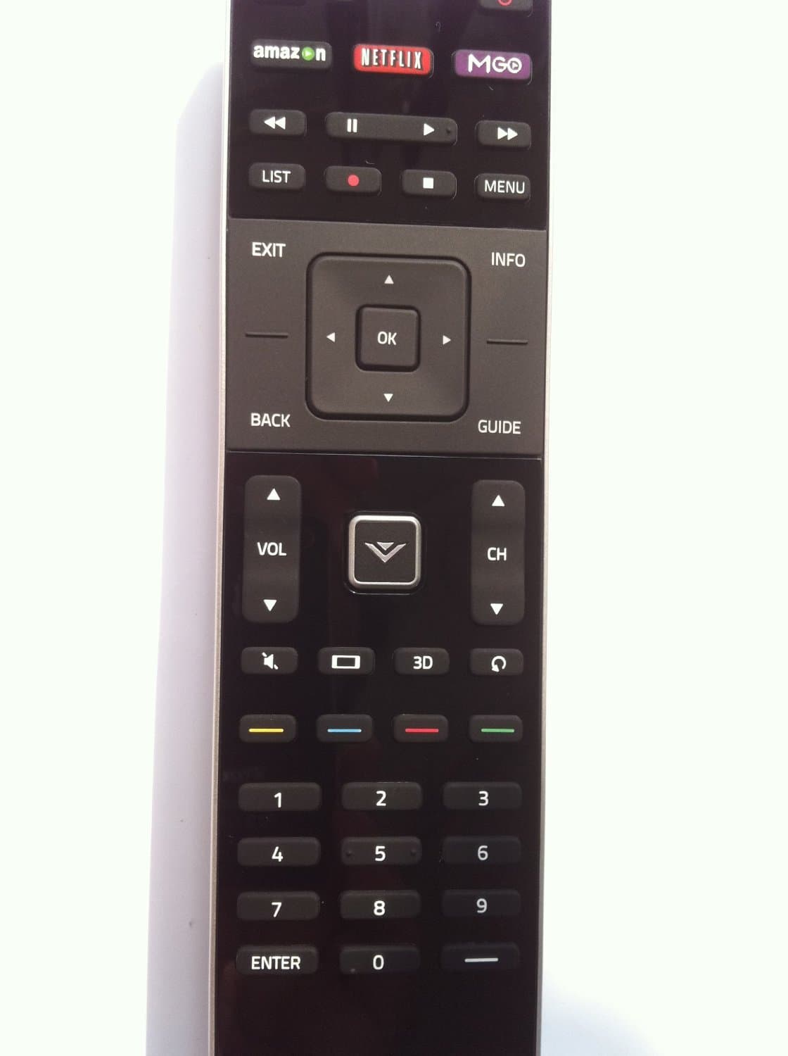 Vizio Original XRT510 LED TV Remote Control