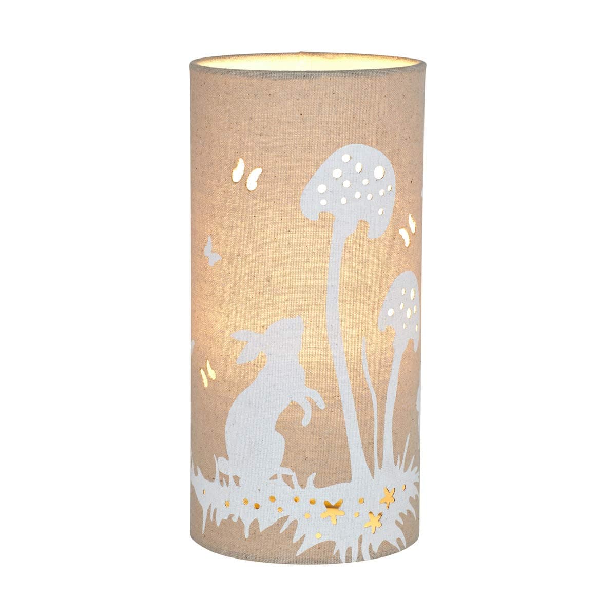 Light-Glow Fabric Lamp - Rabbits FL013 Beige