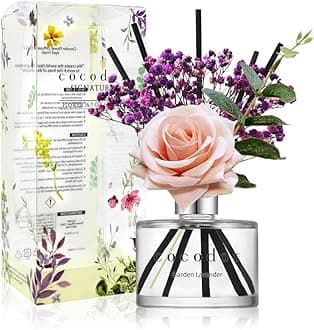 Cocod'or Rose Reed Diffuser/6.7oz/Garden Lavender