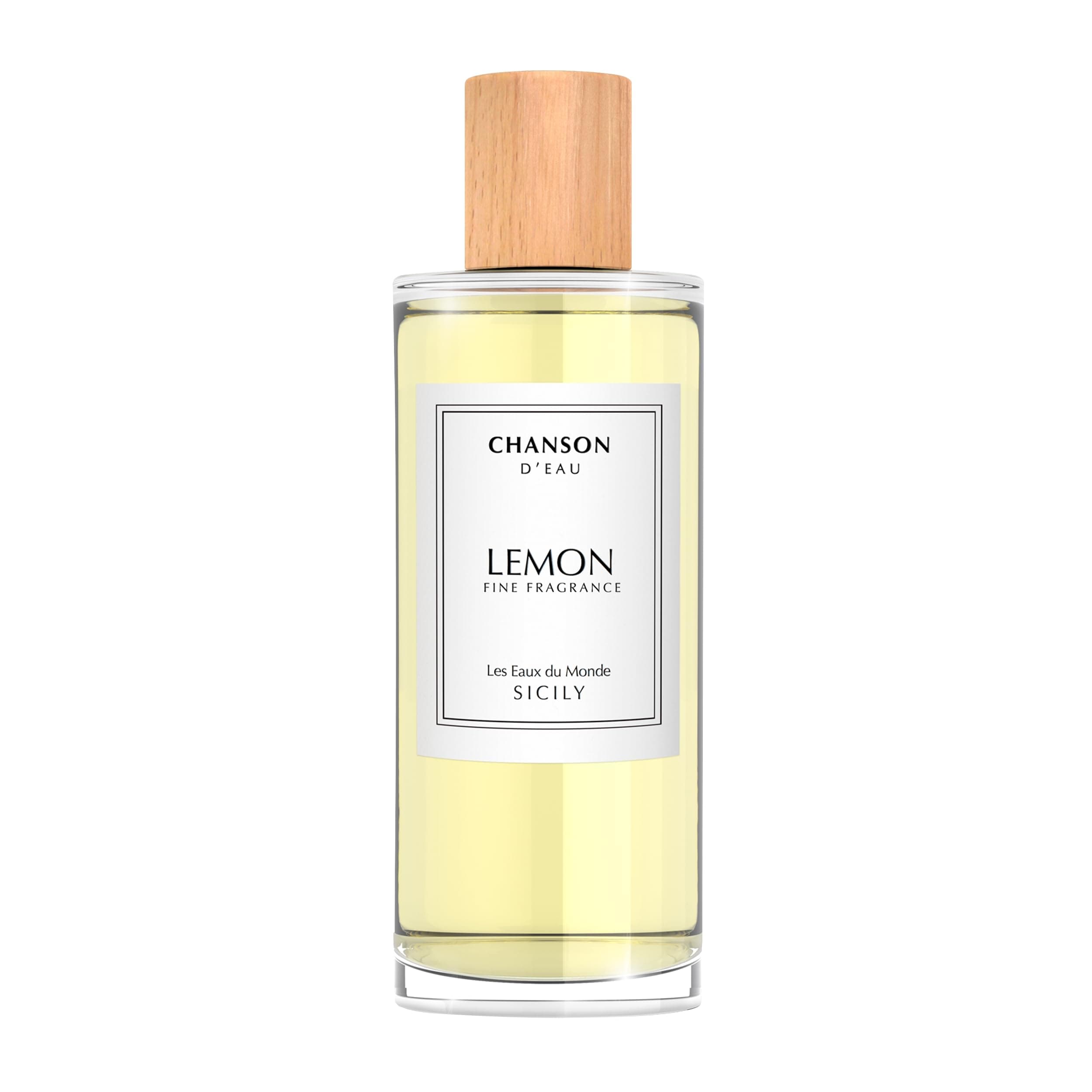 CHANSON D'EAU | Les Eaux du Monde | Refreshing & Invigorating Citrus Fragrance | Eau de Toilette for Women | Lemon, 100ml