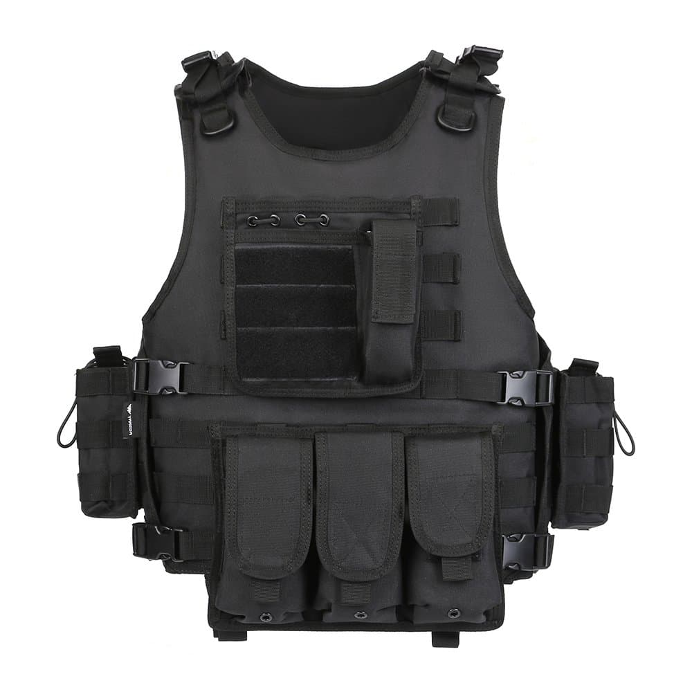 GZ XINXING Black Tactical Airsoft Paintball Vest