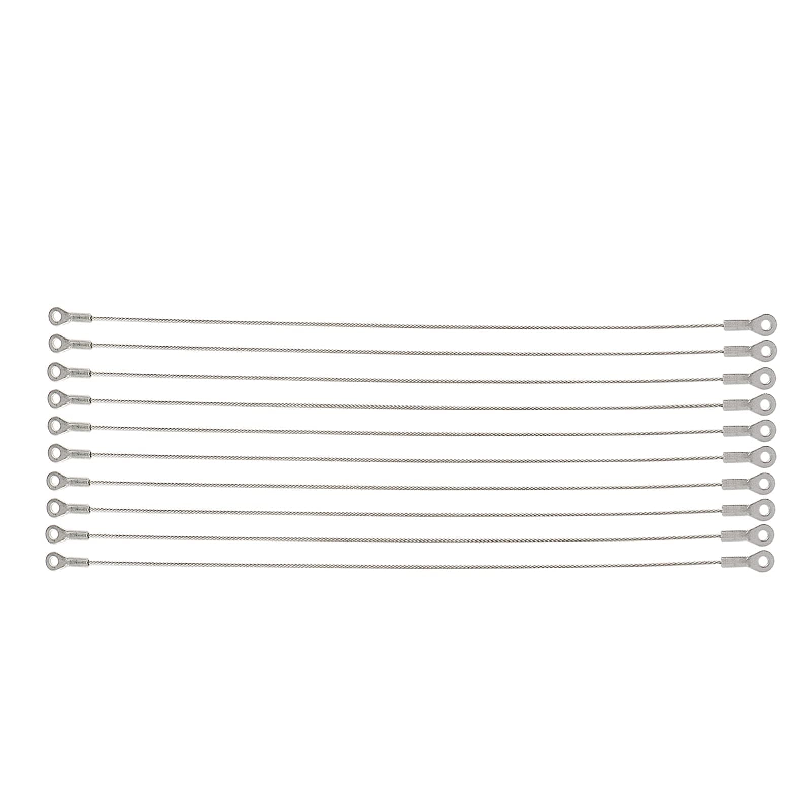 Coshar Cabinet Door Restraint 12-inch Cupboard Door Protector Hinge Limiter,Limit Door Swing,10pcs,Screws Inluded